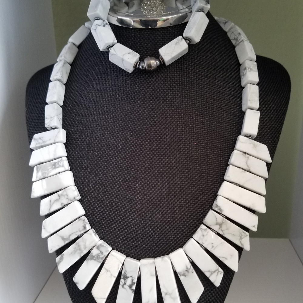 A 3 piece granite one of a kind set